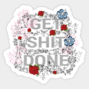 Get Done Sticker